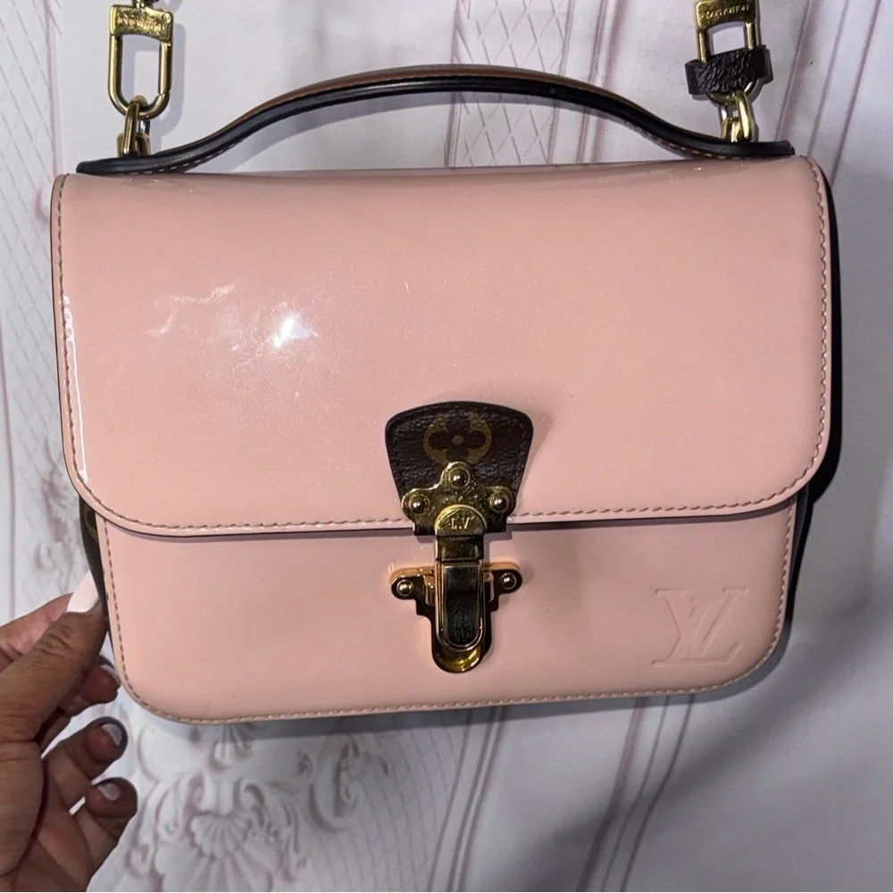 Louis Vuitton Cherrywood Vernis Leather BB